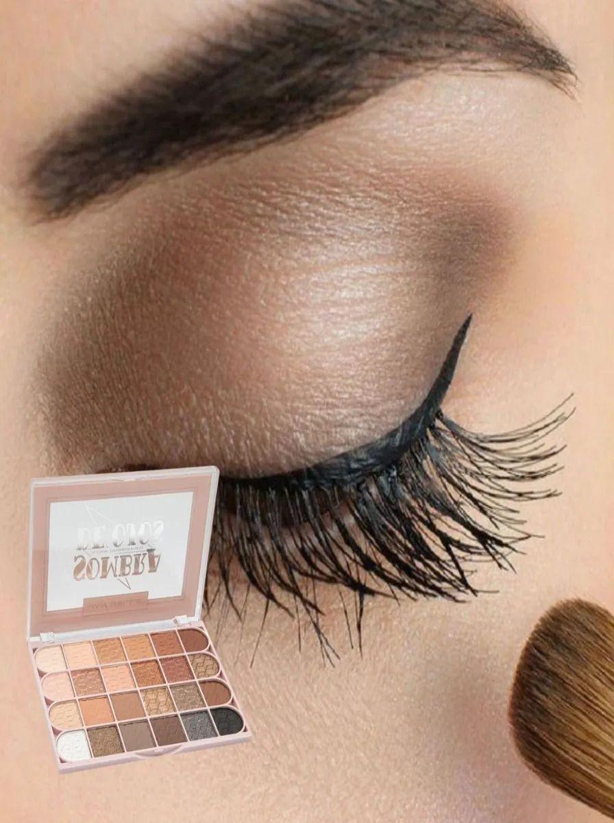Sombra de Ojos Mate Satinado Brillante Maquillaje Lau-7