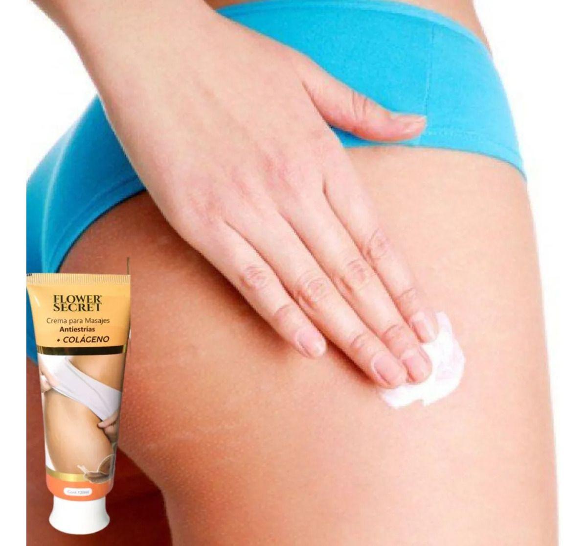 Set 8 Cremas Corporal Antiestrias Colageno Reafirma Lau-3