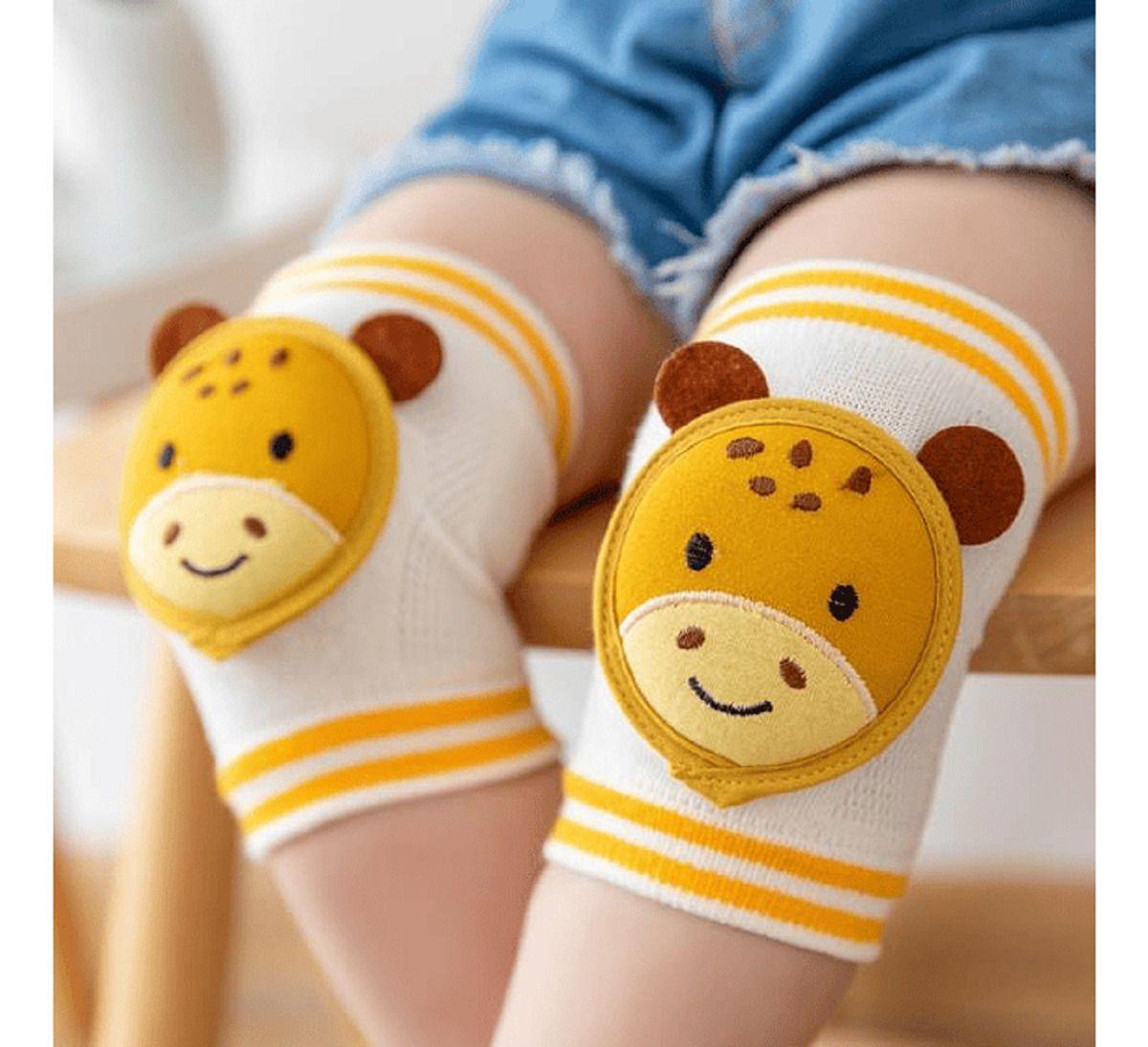 Set 3 Rodilleras Algodón Proteccion Antideslizante Bebe Lau-2