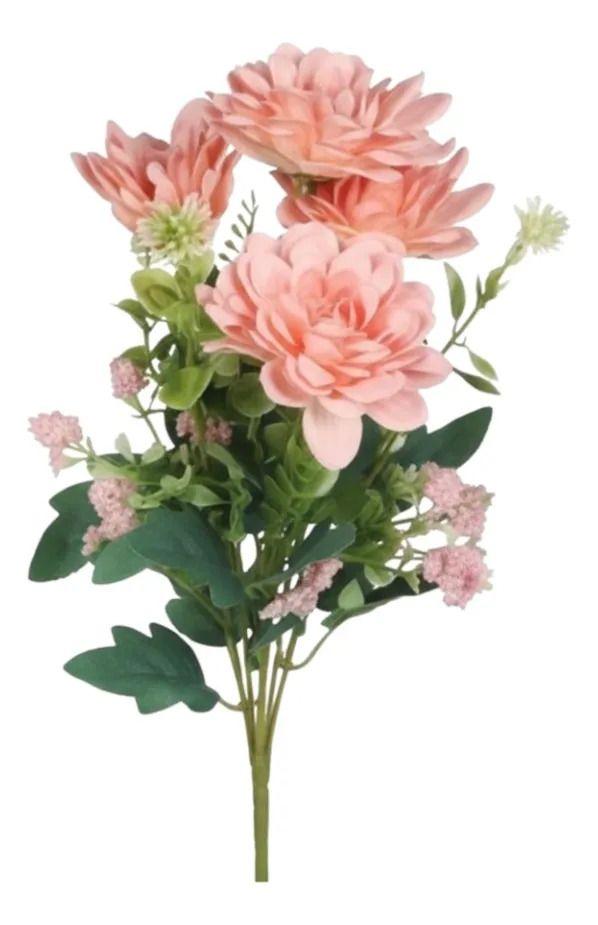 Set 2 Ramo Floral Elegancia Atemporal Adorno Artificial Jhn-0