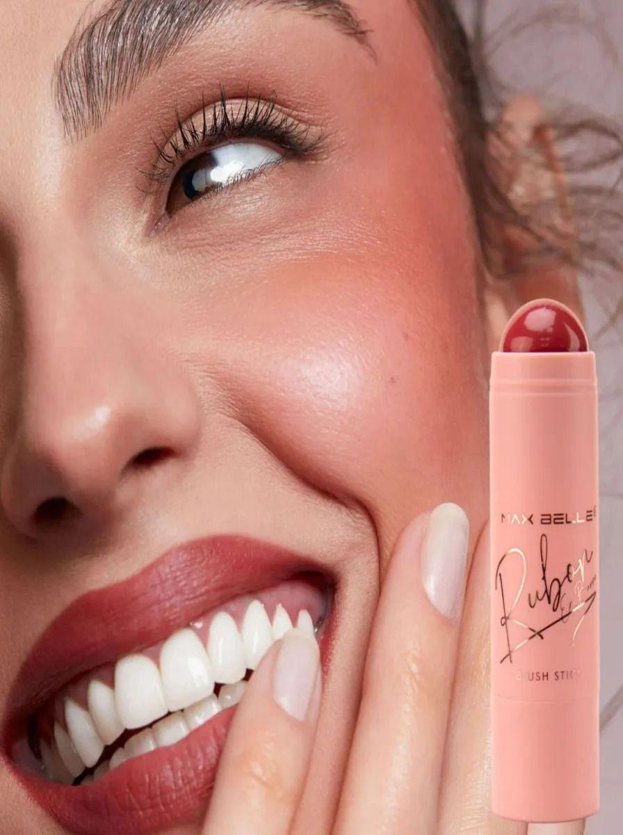 Pack 2 Rubor en Crema Glow Blush Stick Maquillaje Lau-9
