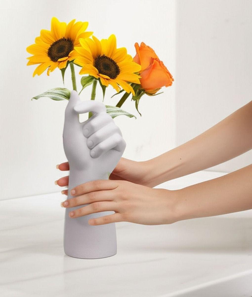 Florero Decorativo Minimalista Mano Levantada Hogar Jhn-2