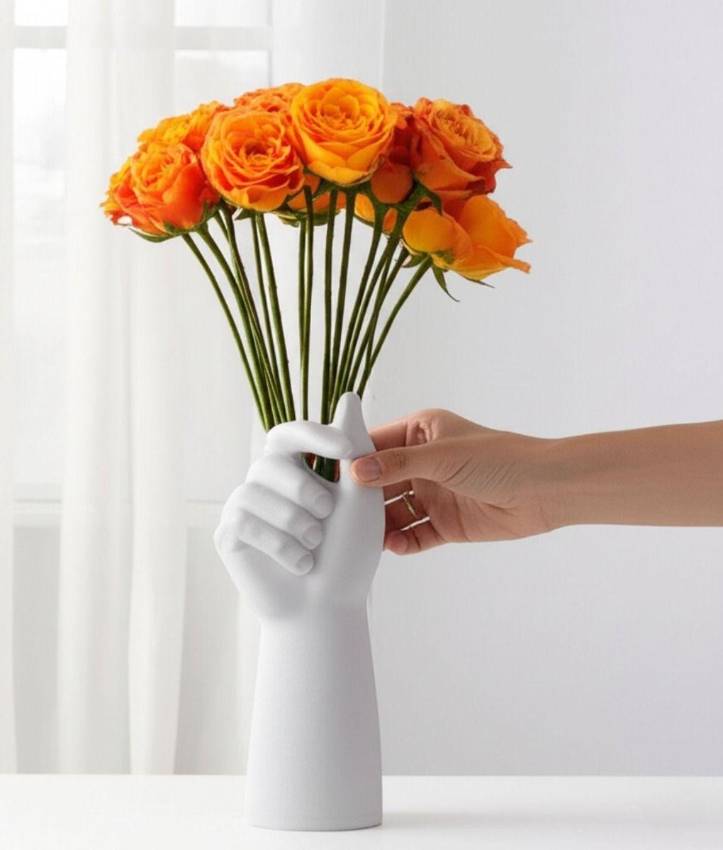 Florero Decorativo Minimalista Mano Levantada Hogar Jhn-4