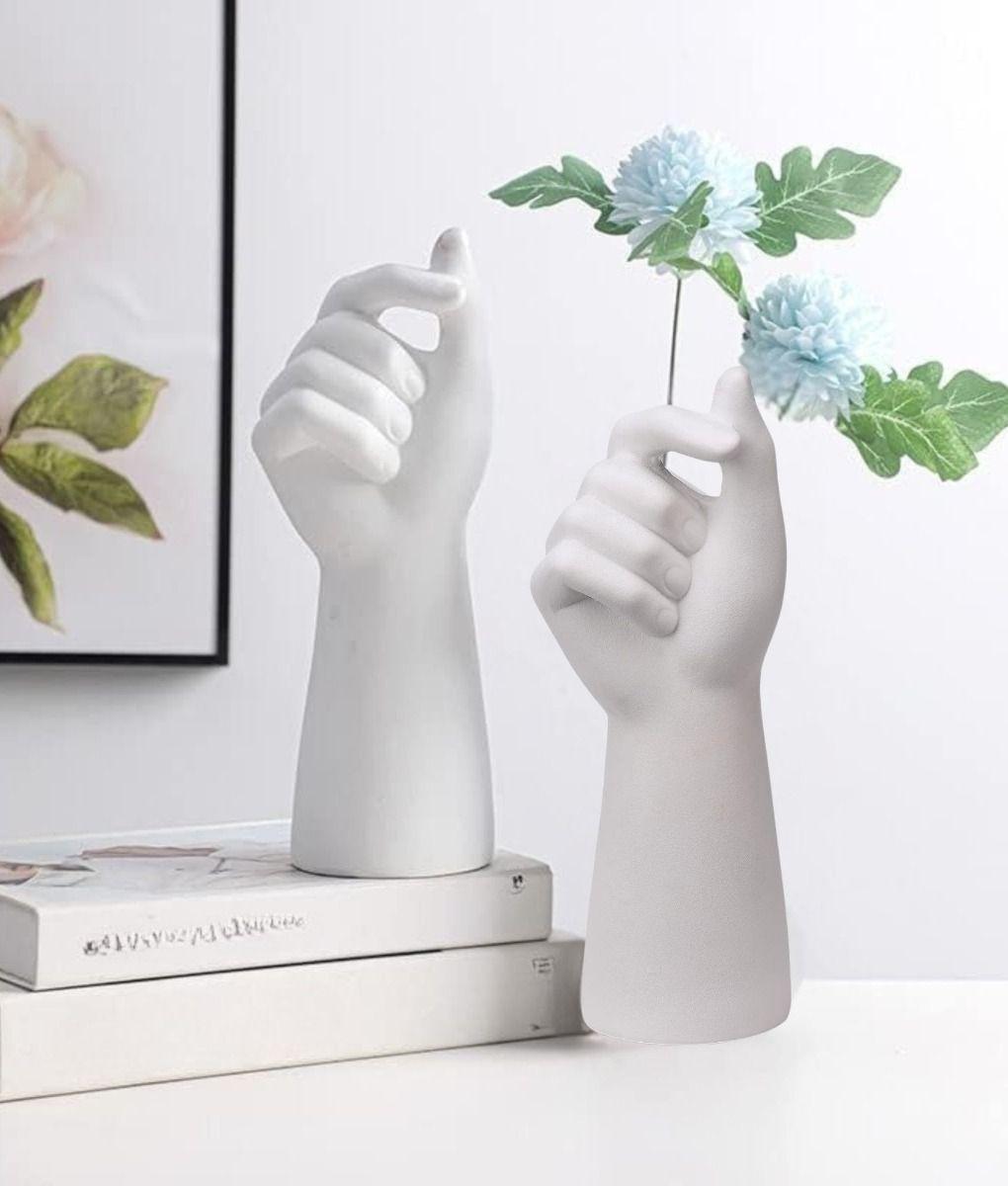Florero Decorativo Minimalista Mano Levantada Hogar Jhn-6