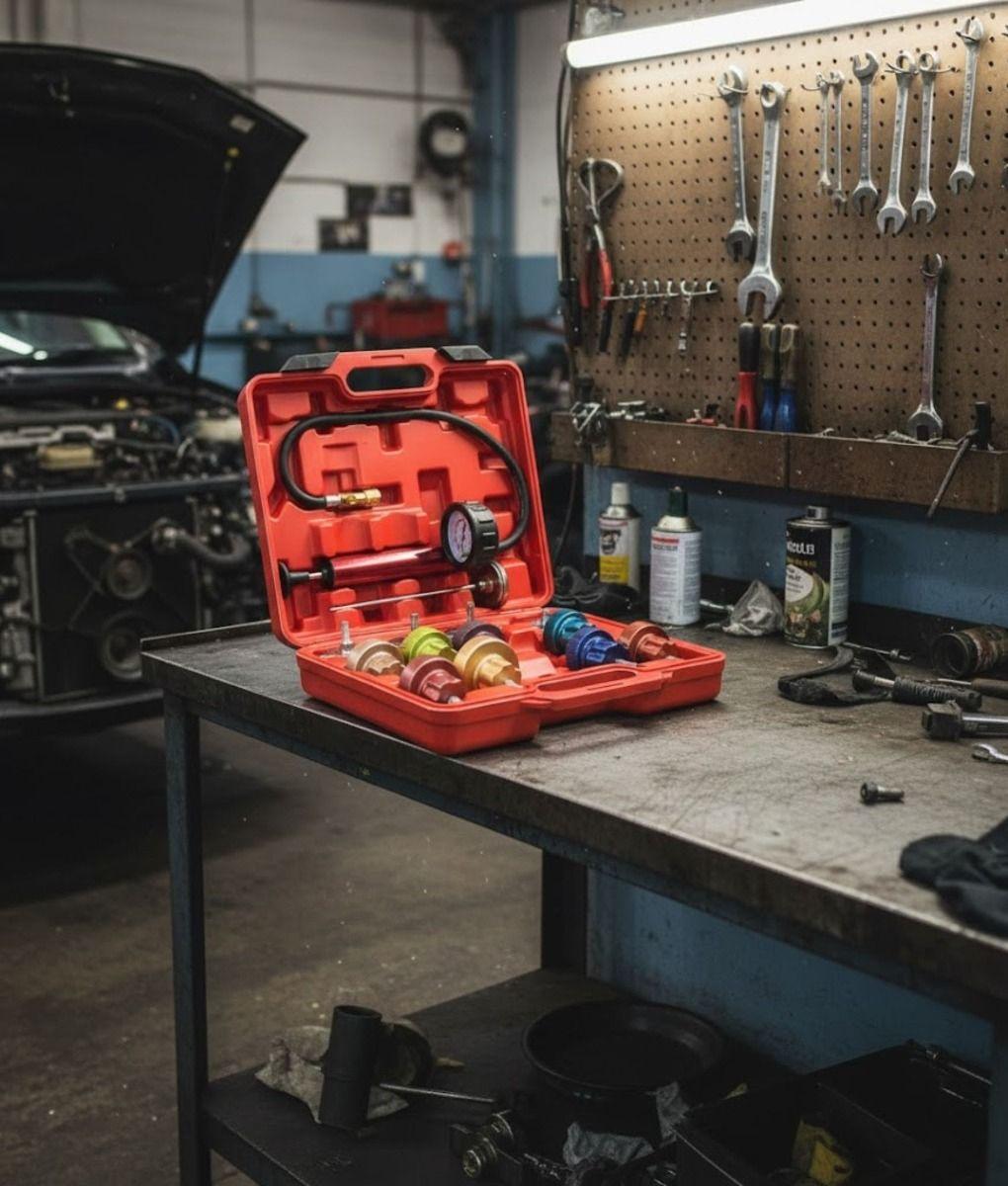 Kit Refrigeración Medidor Diagnóstico Fugas Auto Jhn-6