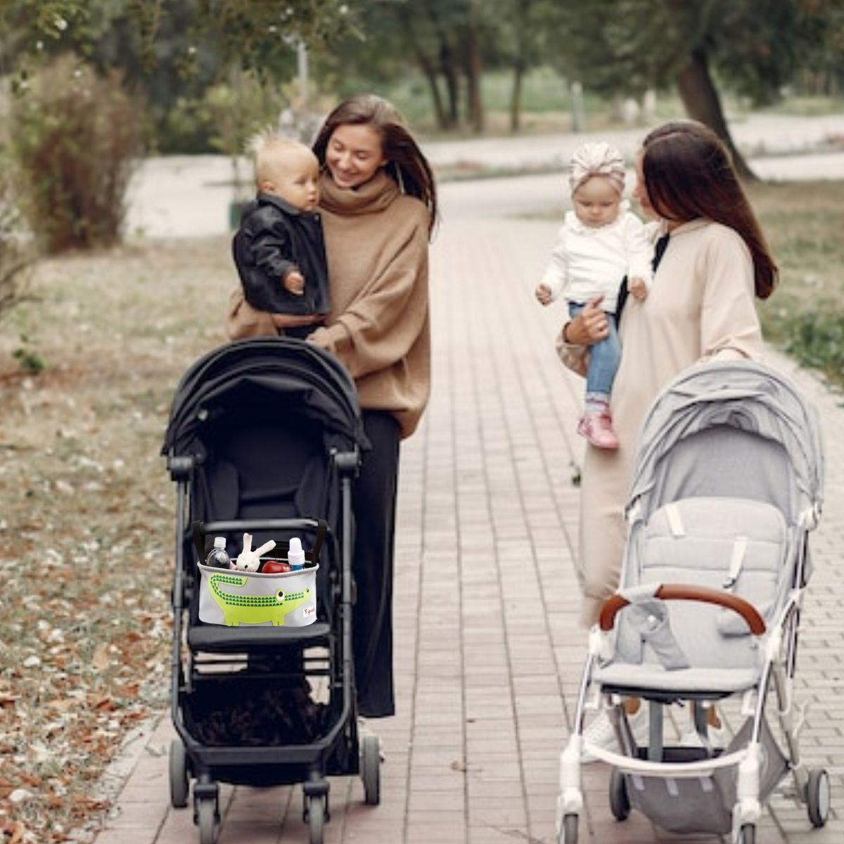 ORGANIZADOR DE CARRITO PRACTICO PASEO BEBE LAU-6