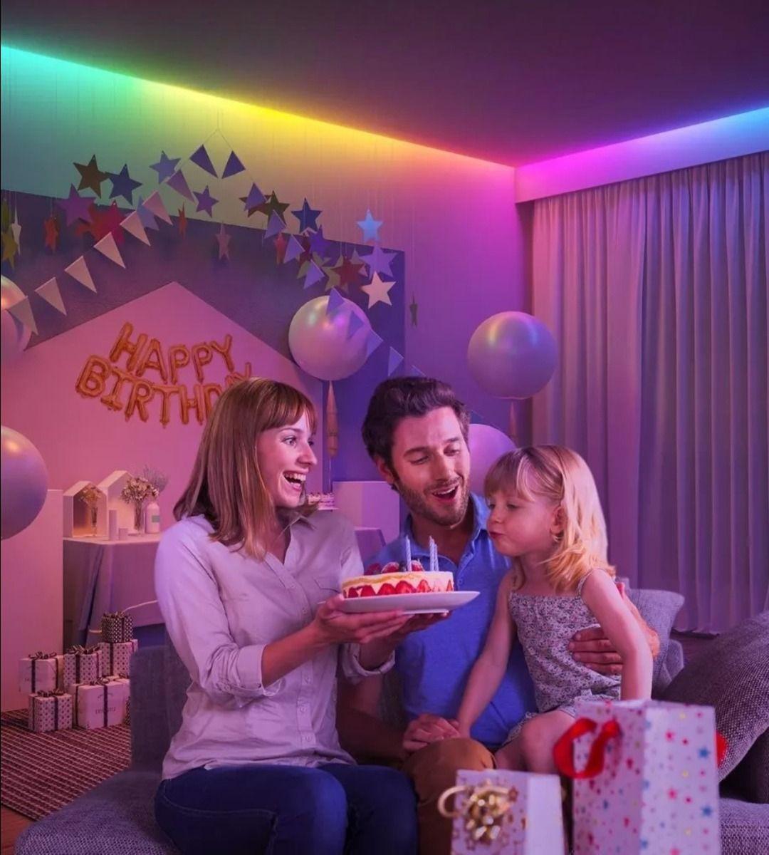 Cinta De Luces LED RGB Iluminación Decorativa 24V 10m Jhn-3