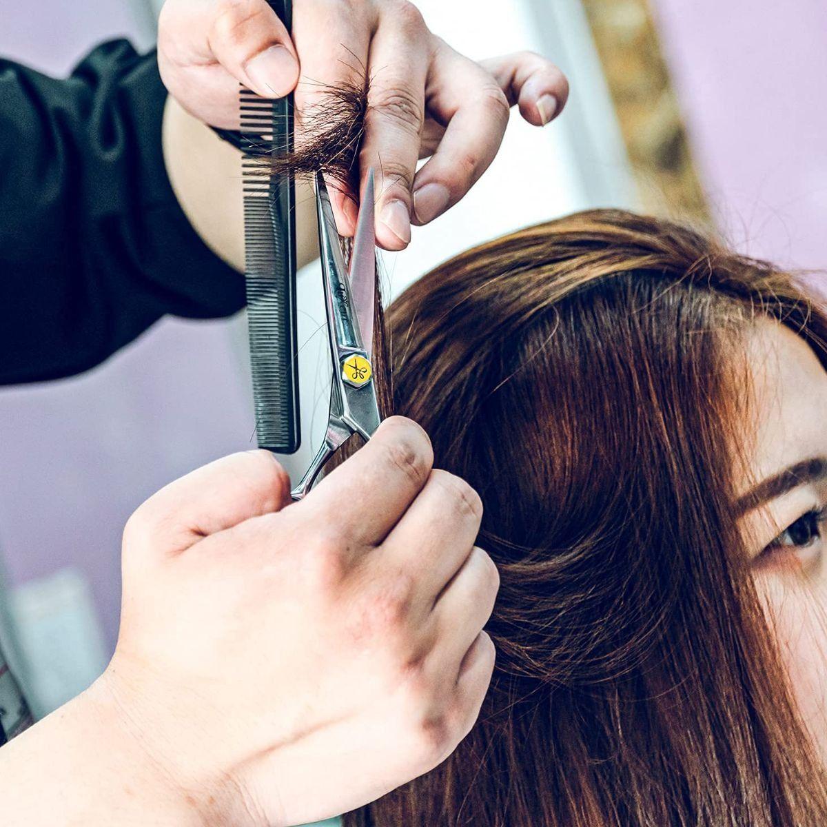 SET 3 TIJERAS PROFESIONALES CORTE CABELLO COMODA LAU-2