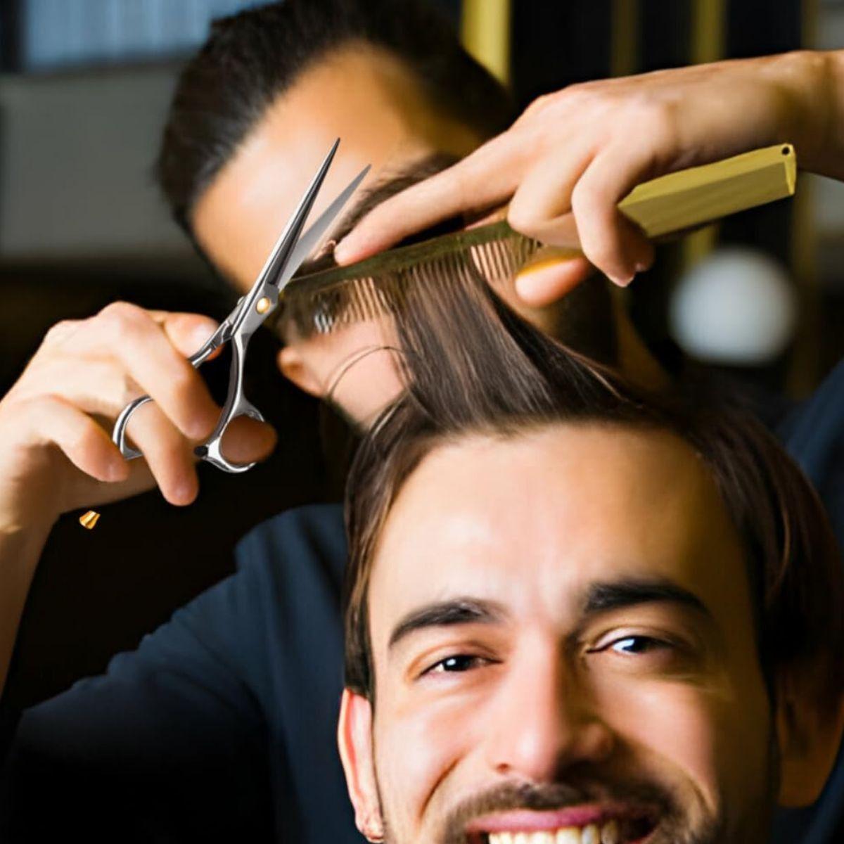 SET 3 TIJERAS PROFESIONALES CORTE CABELLO COMODA LAU-4