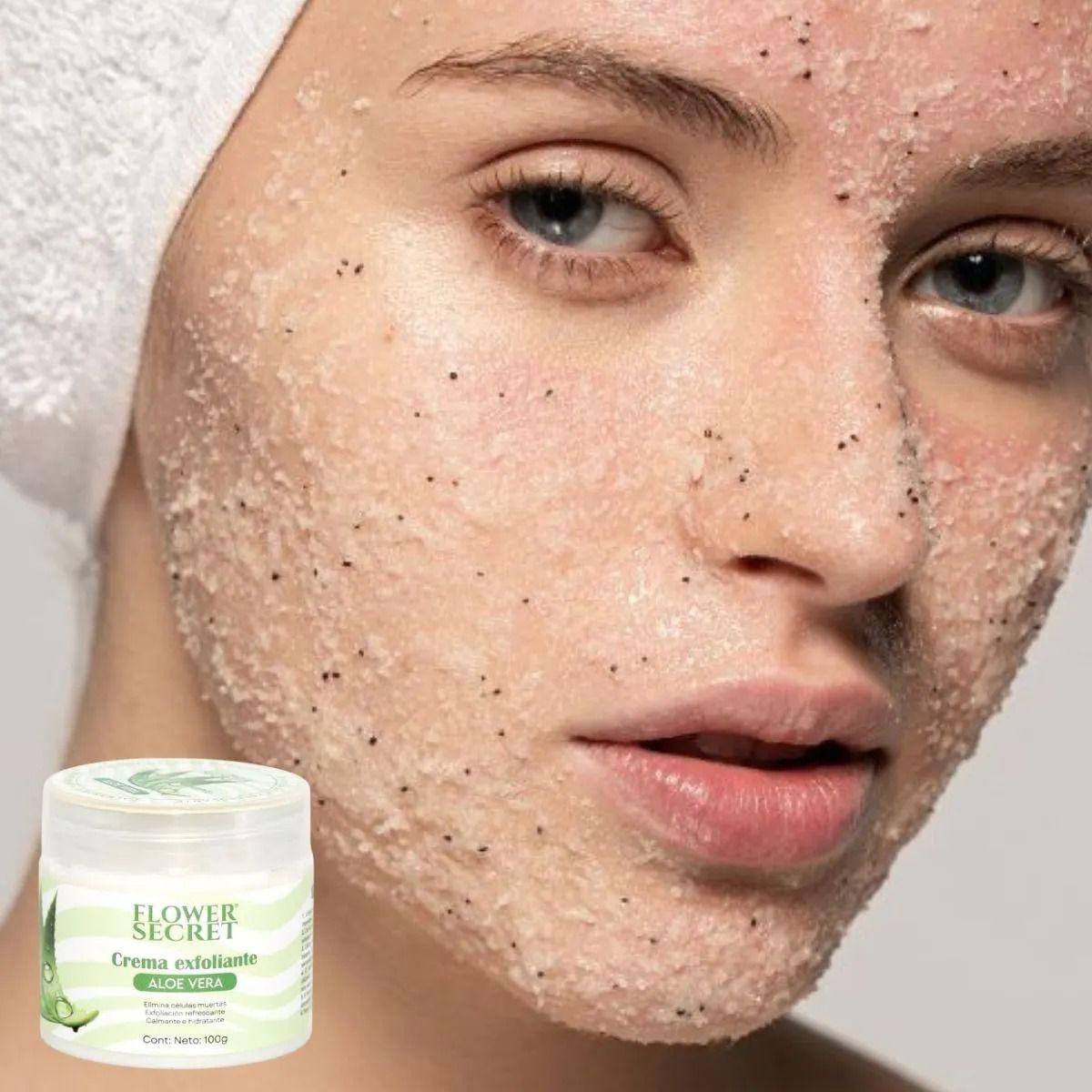 PAQ 12 CREMAS EXFOLIANTE FACIAL ALOE VERA LIMPIEZA LAU-7