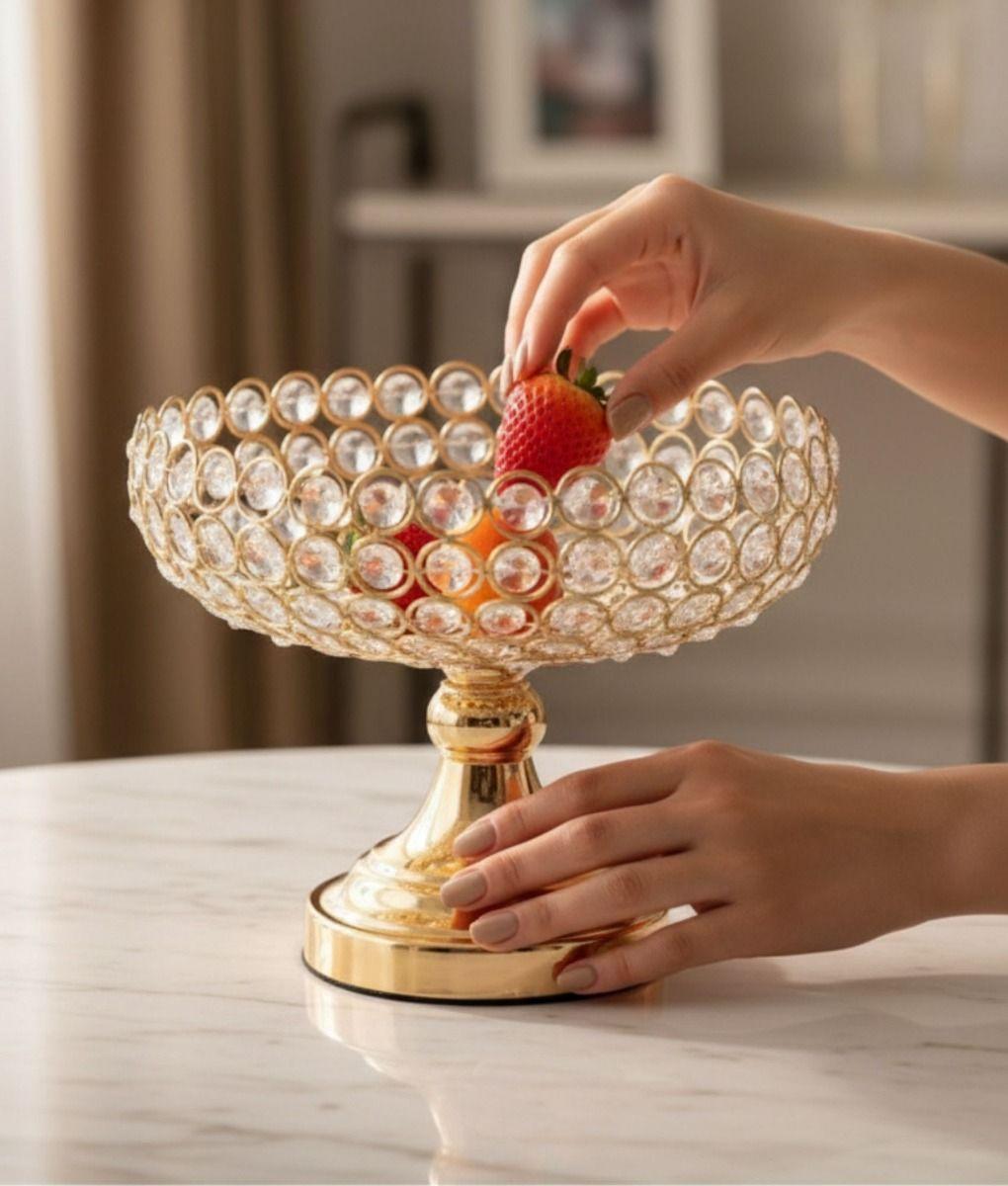 Frutero Multifuncional Decorativo Adorno Soporte Mesa Jhn-2