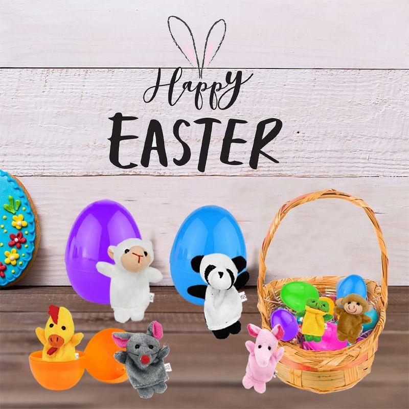 Set 2 Juguete Felpa Muñeco Dedo Divertido Titere Cuentos Lau-2