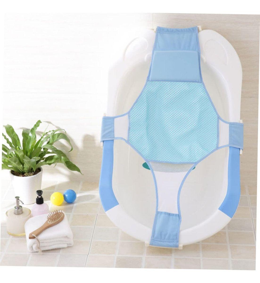 Set 2 Malla Apoyo Tina Asiento Baño Ajustable Bebes Lau-3