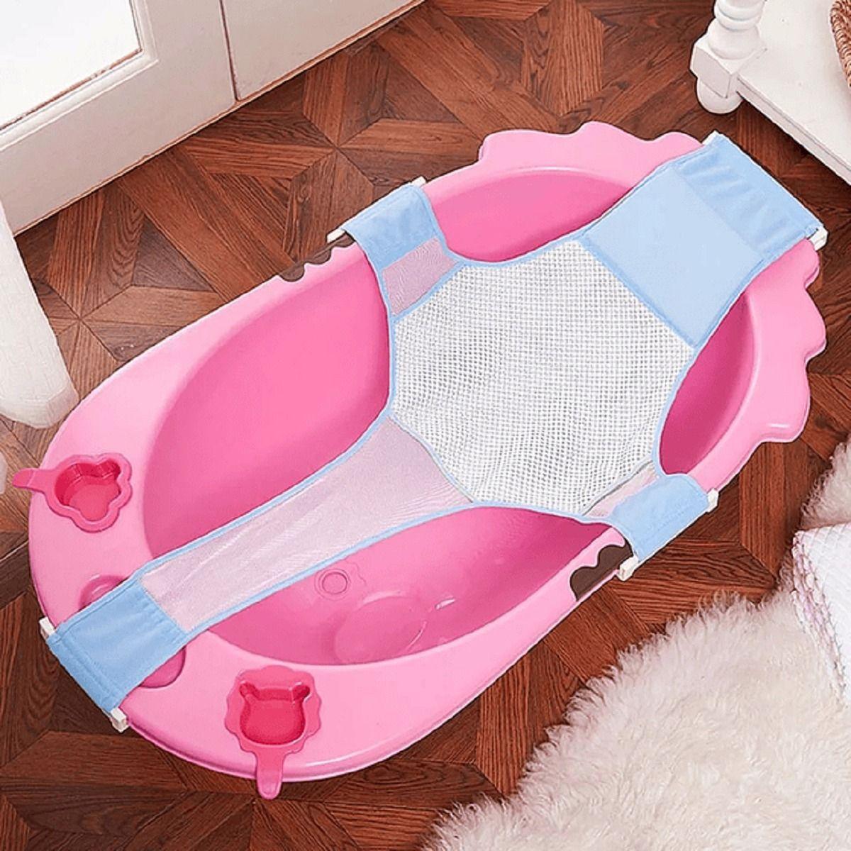 Set 2 Malla Apoyo Tina Asiento Baño Ajustable Bebes Lau-4