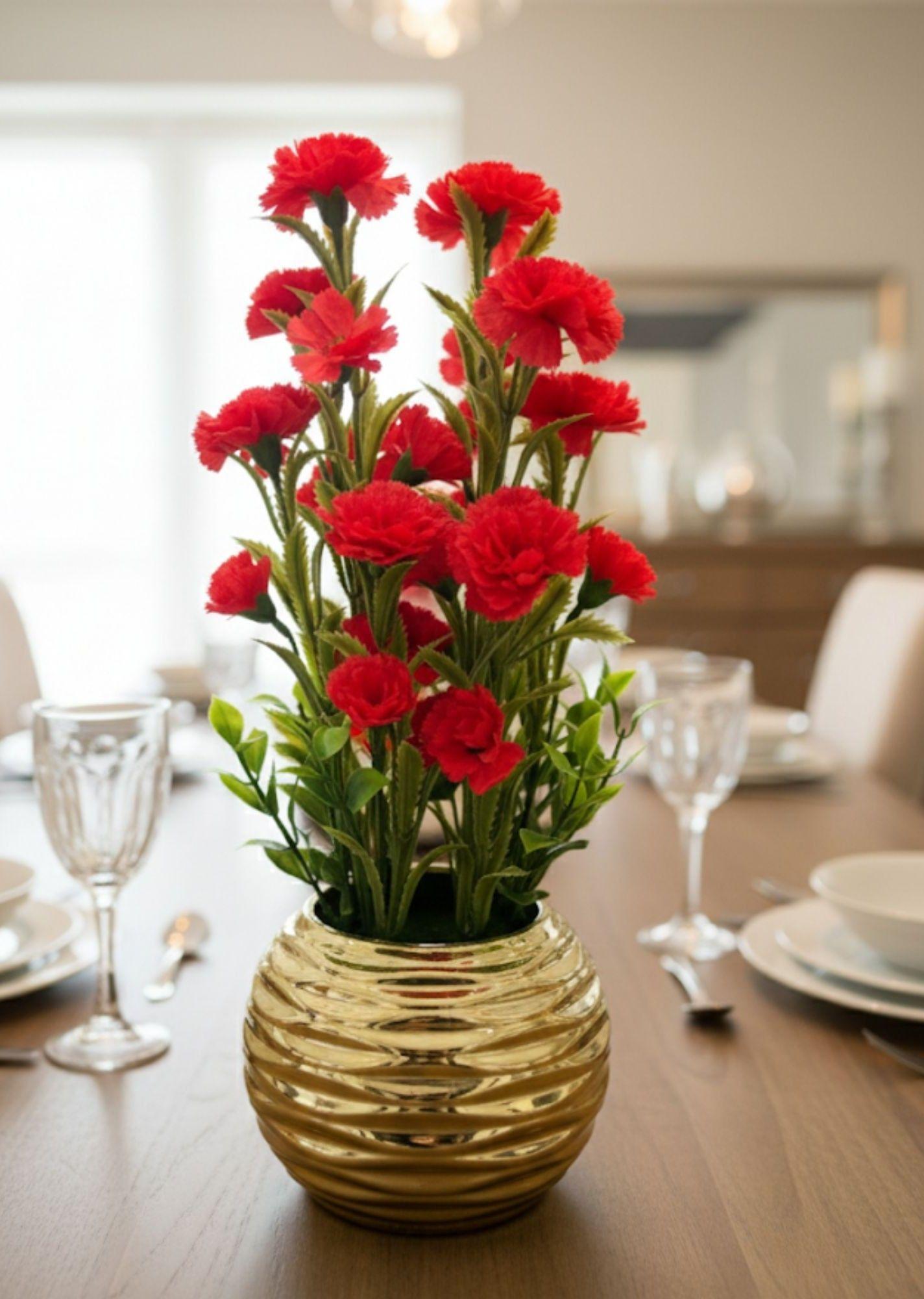 Planta Artificial Decorativa Arreglo Floral Adorno Hogar Jhn-4