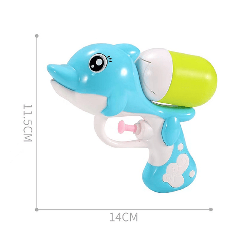 Set 7 Juguetes Pistolas Agua Pez Animado Infantil Niños Lau-6
