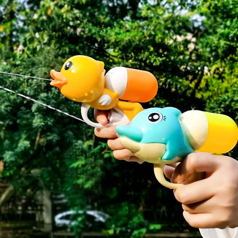 Set 7 Juguetes Pistolas Agua Pez Animado Infantil Niños Lau-7