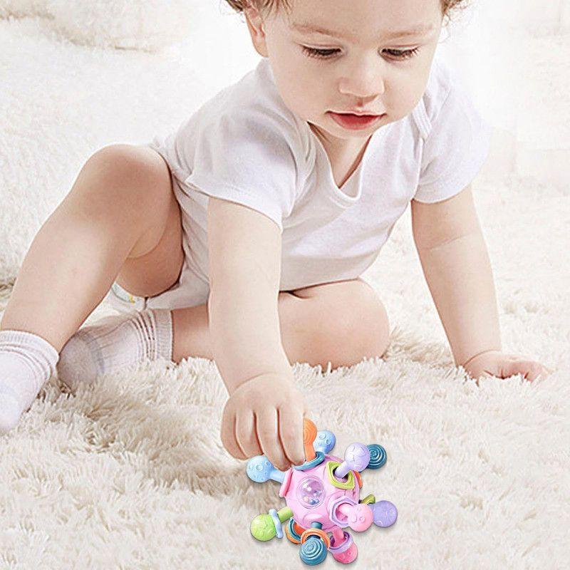 Set 2 Mordedor Juguete Estimulacion Pelota Bebes Lau-3