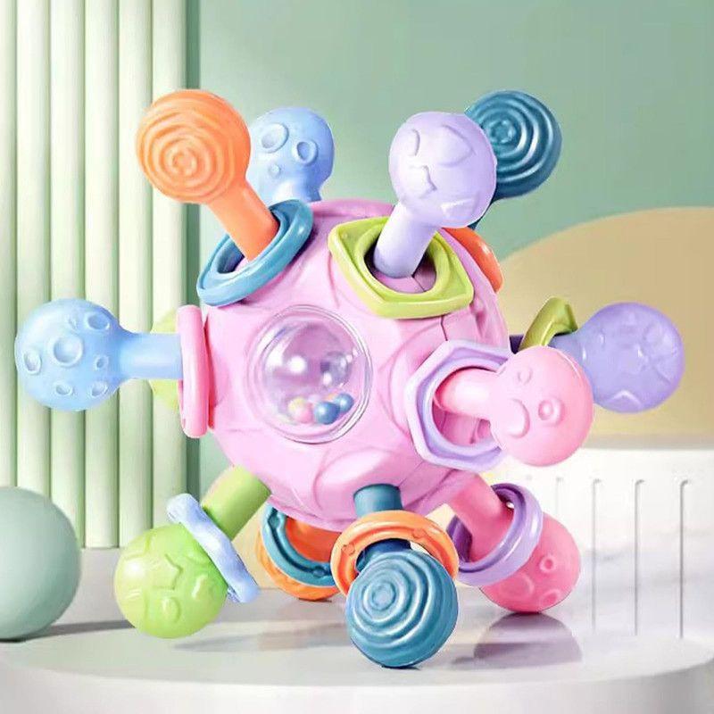 Set 2 Mordedor Juguete Estimulacion Pelota Bebes Lau-4