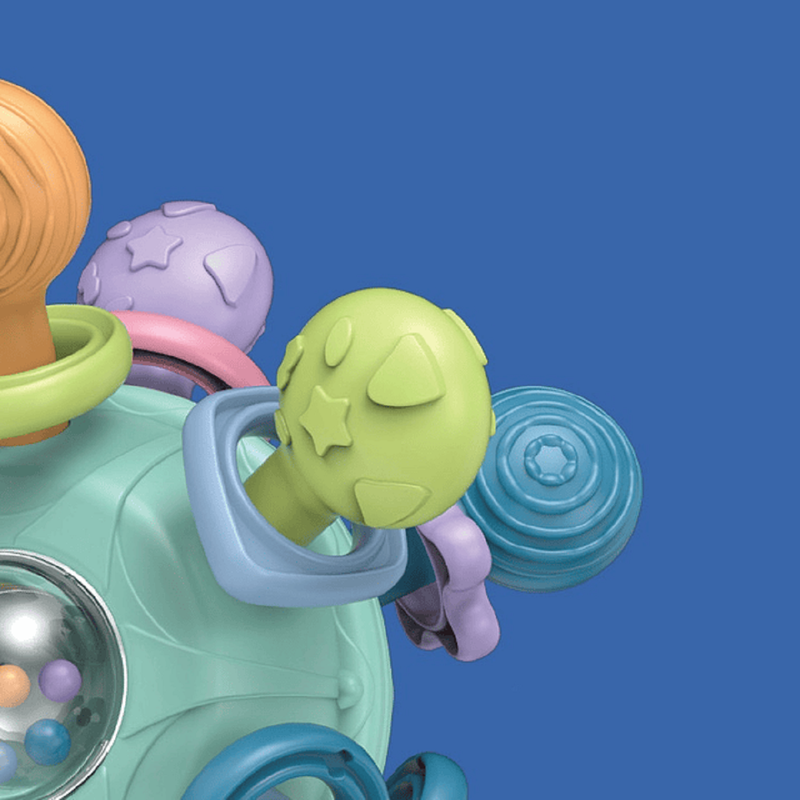 Set 2 Mordedor Juguete Estimulacion Pelota Bebes Lau-7