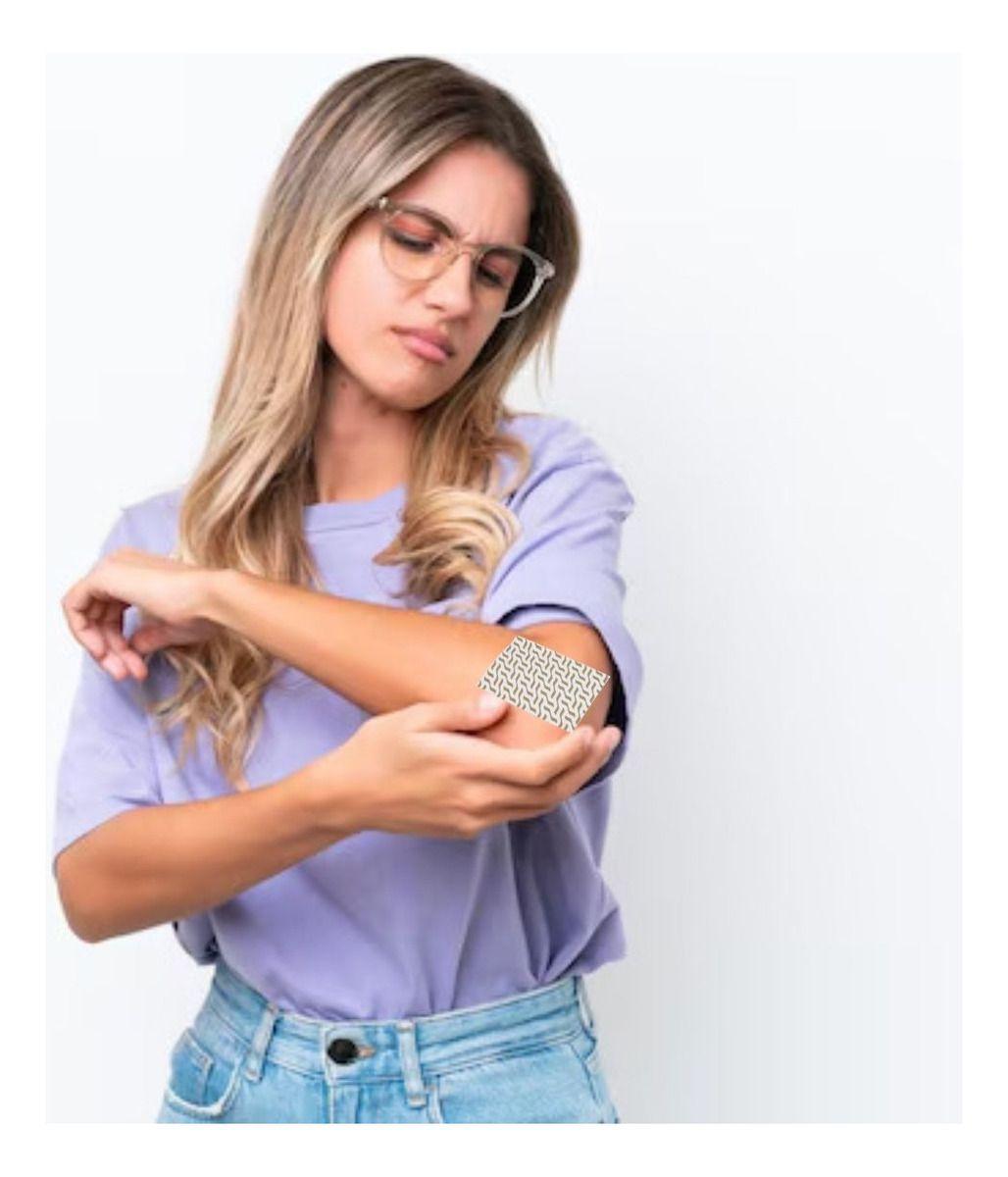 SET 8 PACK PARCHES PARA CODO DOLOR ALIVIO ARTICULAR LAU-4