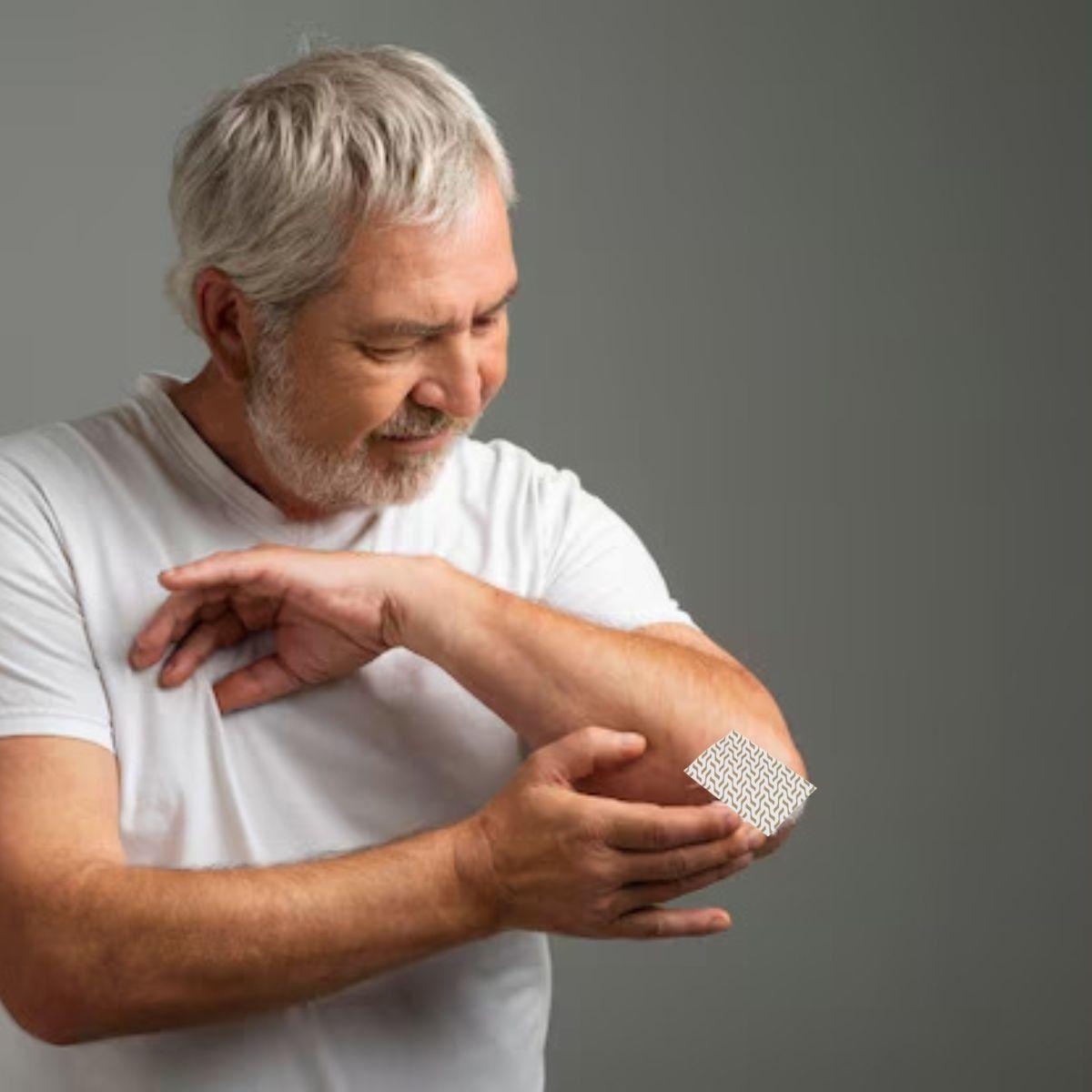 SET 8 PACK PARCHES PARA CODO DOLOR ALIVIO ARTICULAR LAU-9