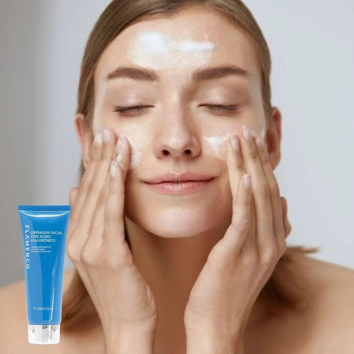 SET 2 LIMPIADOR FACIAL HIDRATANTE CON ACIDO HIALURONICO -8