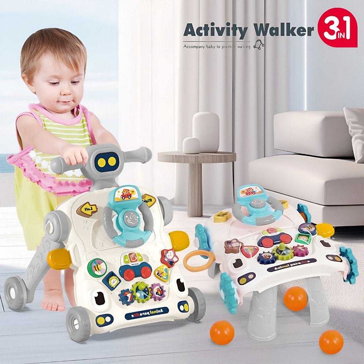 Andador Multifuncional Bebé Aprendizaje Música Jhn-2