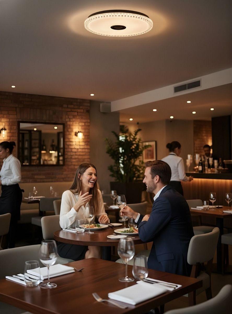 Lámpara Techo Decorativa Estilo Sofisticado Plafón Jhn-3