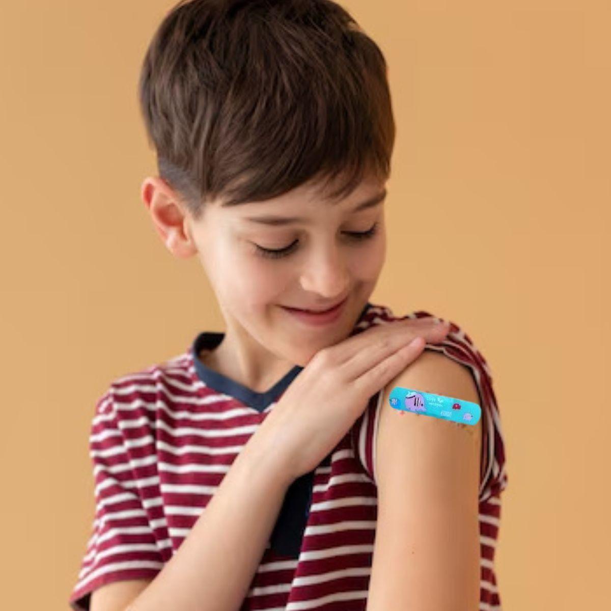 SET 7 PACK PARCHE CURITAS INFANTIL HERIDAS LAU-7