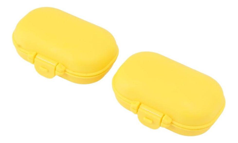 SET 5 PASTILLEROS PEQUEÑOS 4 COMPARTIMIENTO PORTATIL LAU-9