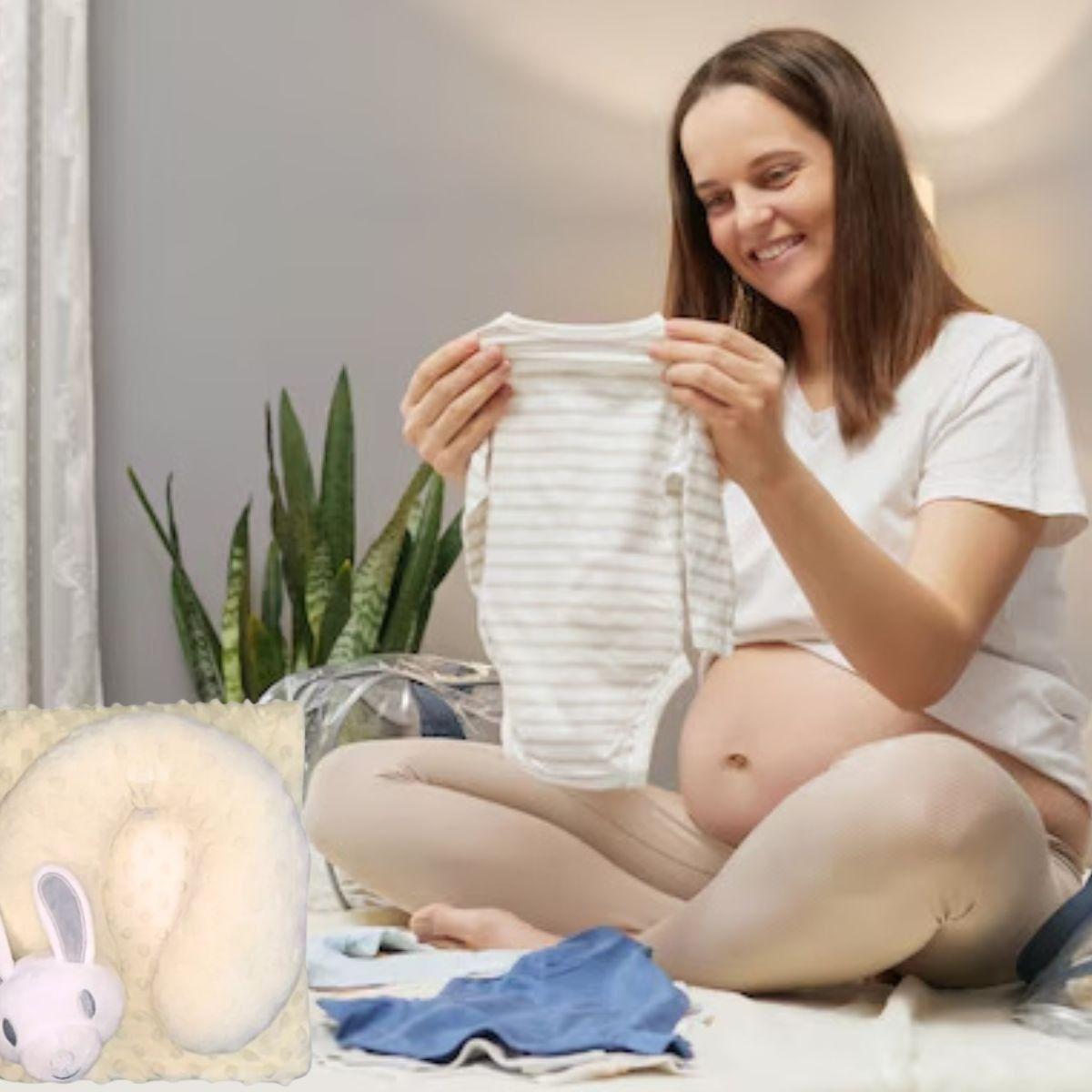 SET DE MANTA DE APEGO DOBLE+ ALMOHADA PELUCHE BEBE LAU -9