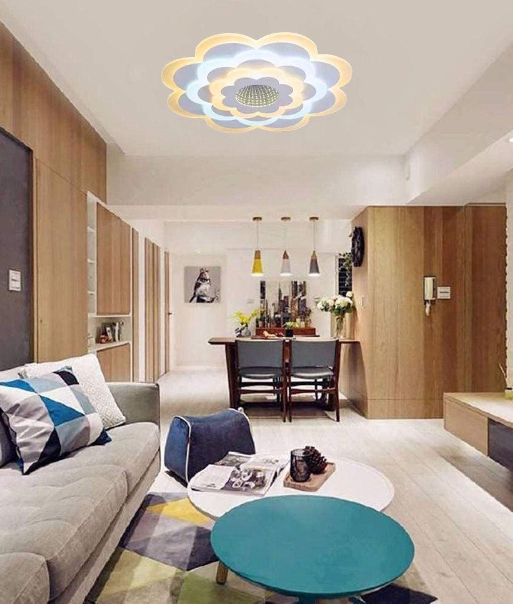 Lámpara Techo Decorativa LED Flor Efecto 3D Jhn-8