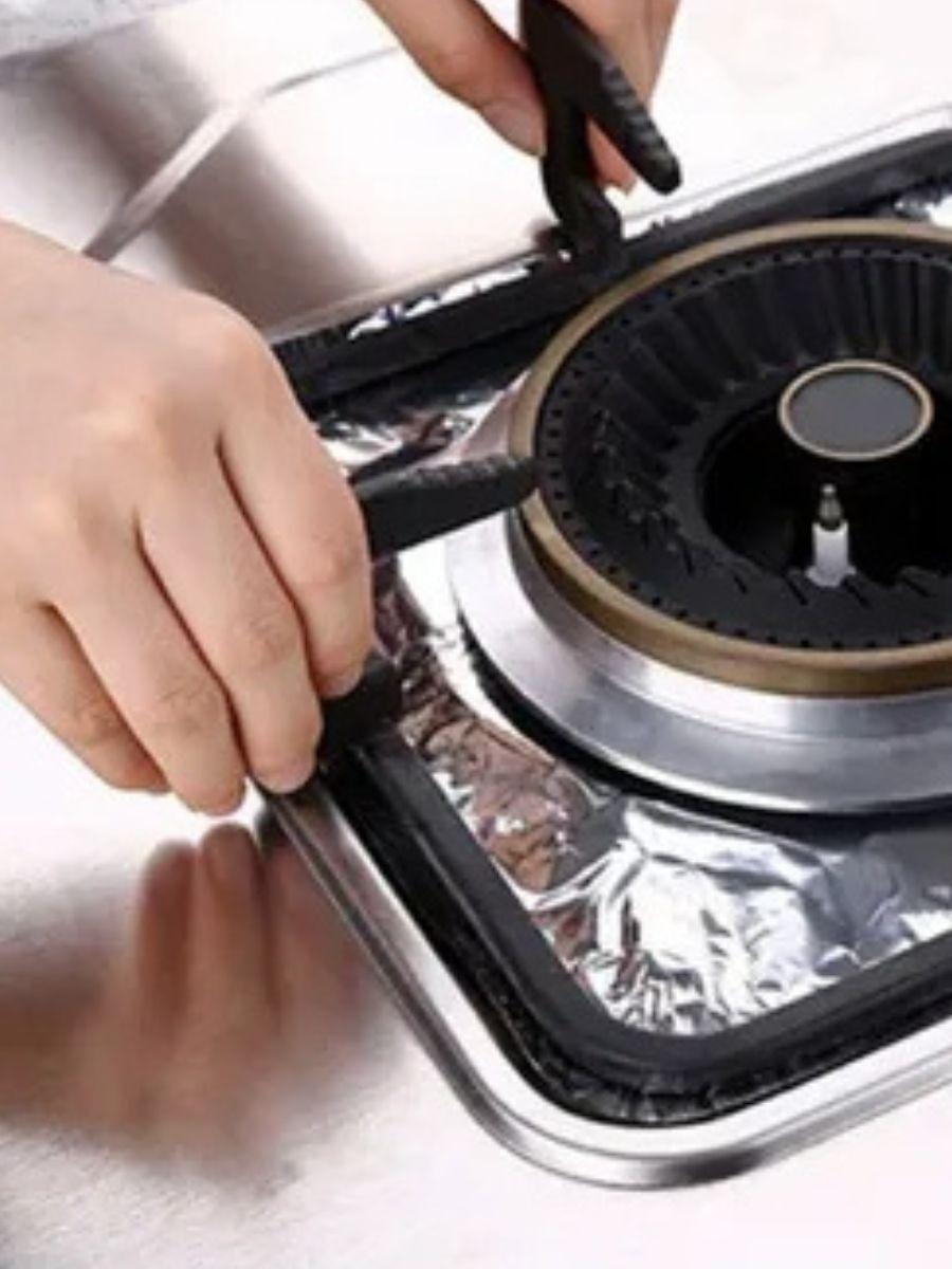 Set 5 Papel Aluminio Lámina Protectora Reutilizable Jhn-2