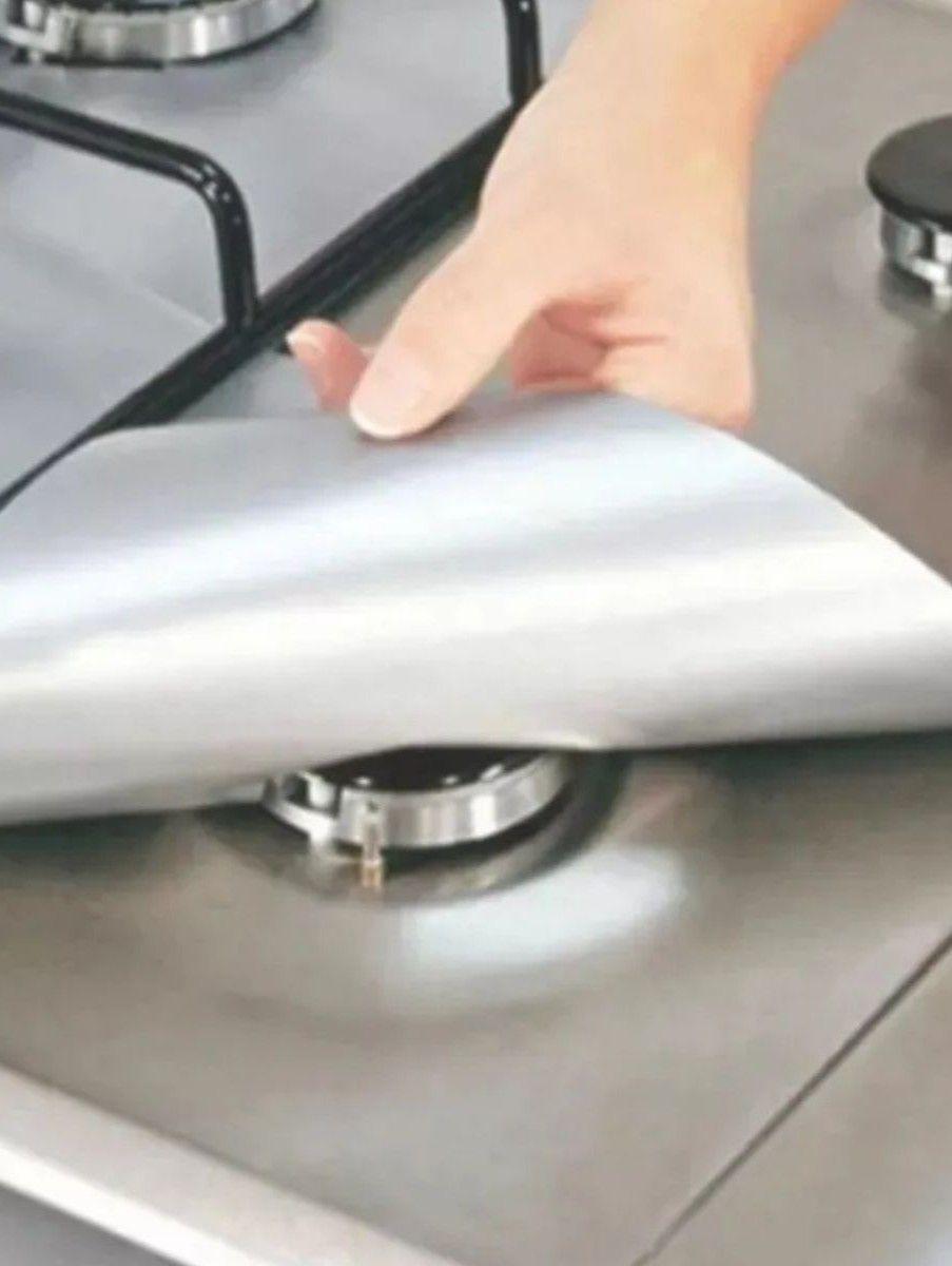 Set 5 Papel Aluminio Lámina Protectora Reutilizable Jhn-5