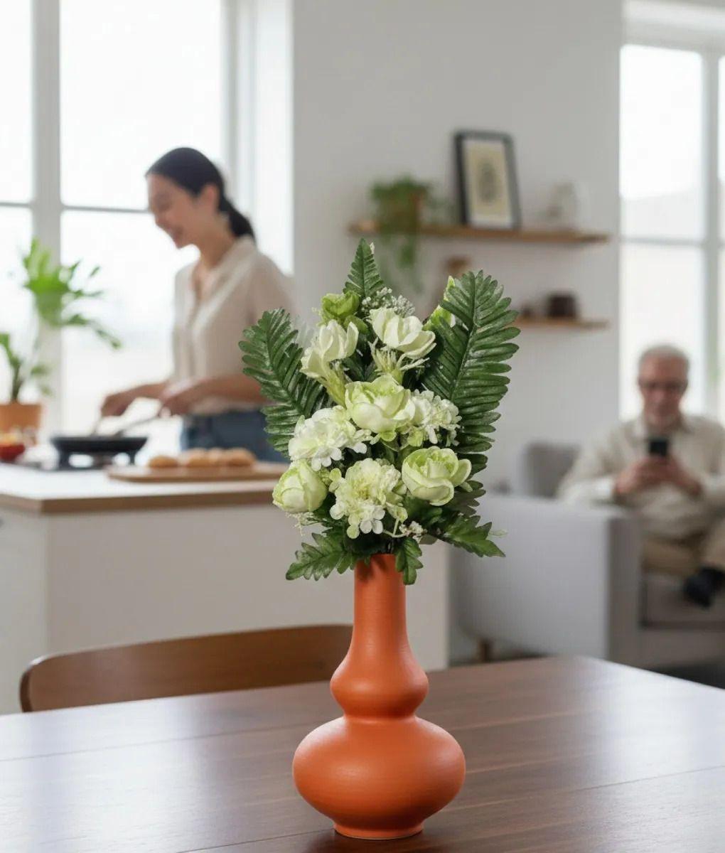 Set 2 Ramo Floral Artificial Elegancia Hogar Decorativo Jhn-7