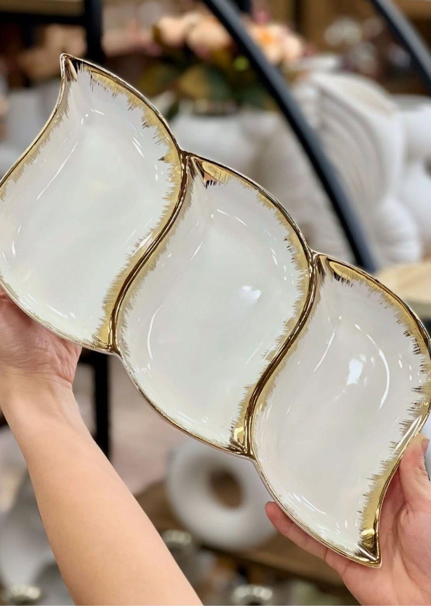 Bandeja Decorativa Servir Almacenamiento Multifuncional Jhn-2