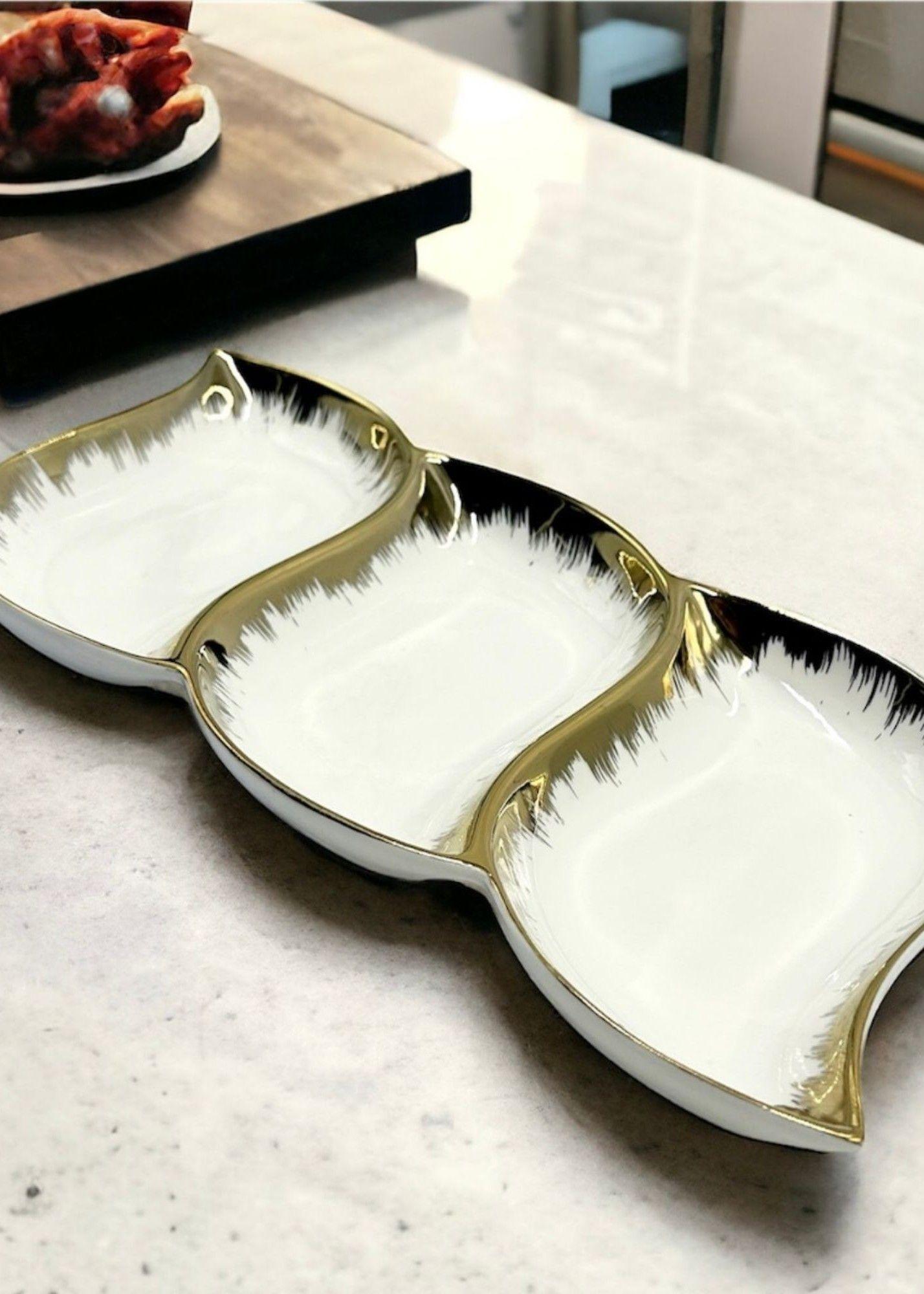 Bandeja Decorativa Servir Almacenamiento Multifuncional Jhn-4