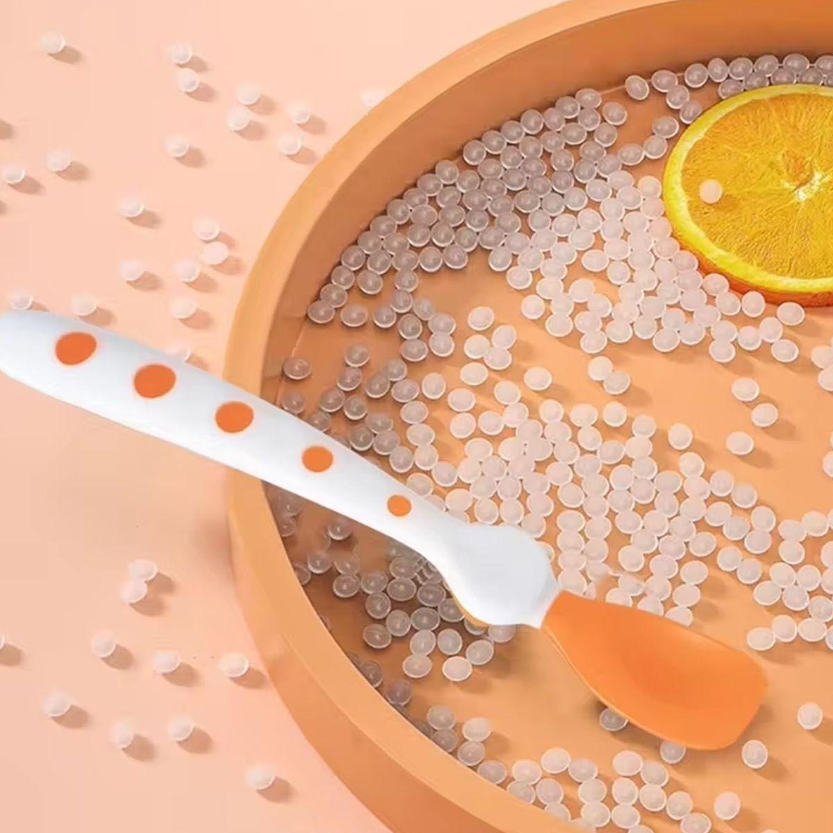 SET 6 CUCHARAS ENTRENAMIENTO SILICONA SUAVE BEBE LAU-4