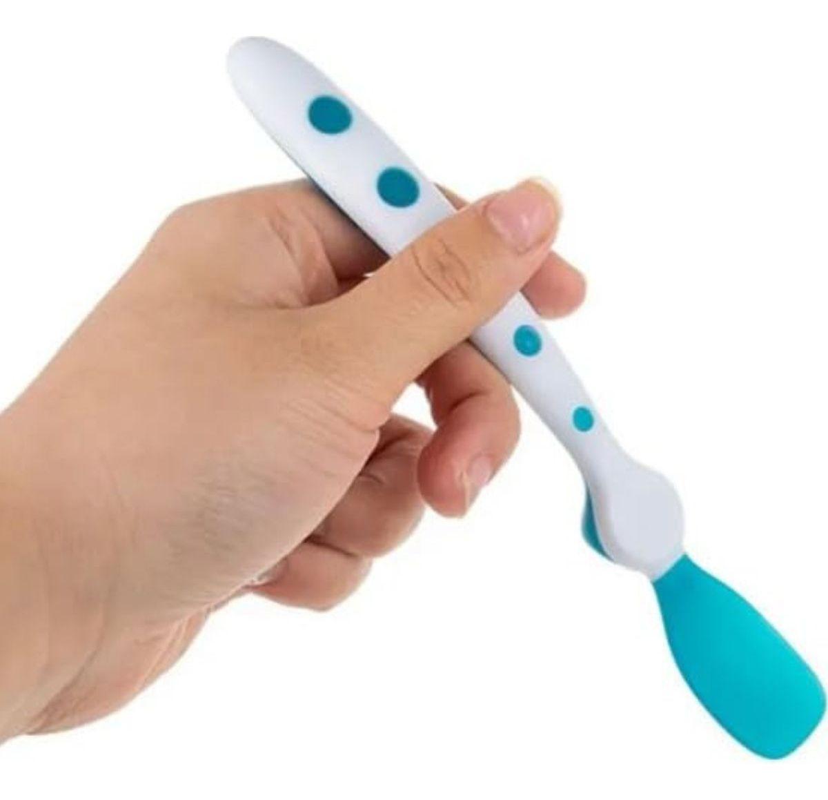 SET 6 CUCHARAS ENTRENAMIENTO SILICONA SUAVE BEBE LAU-6