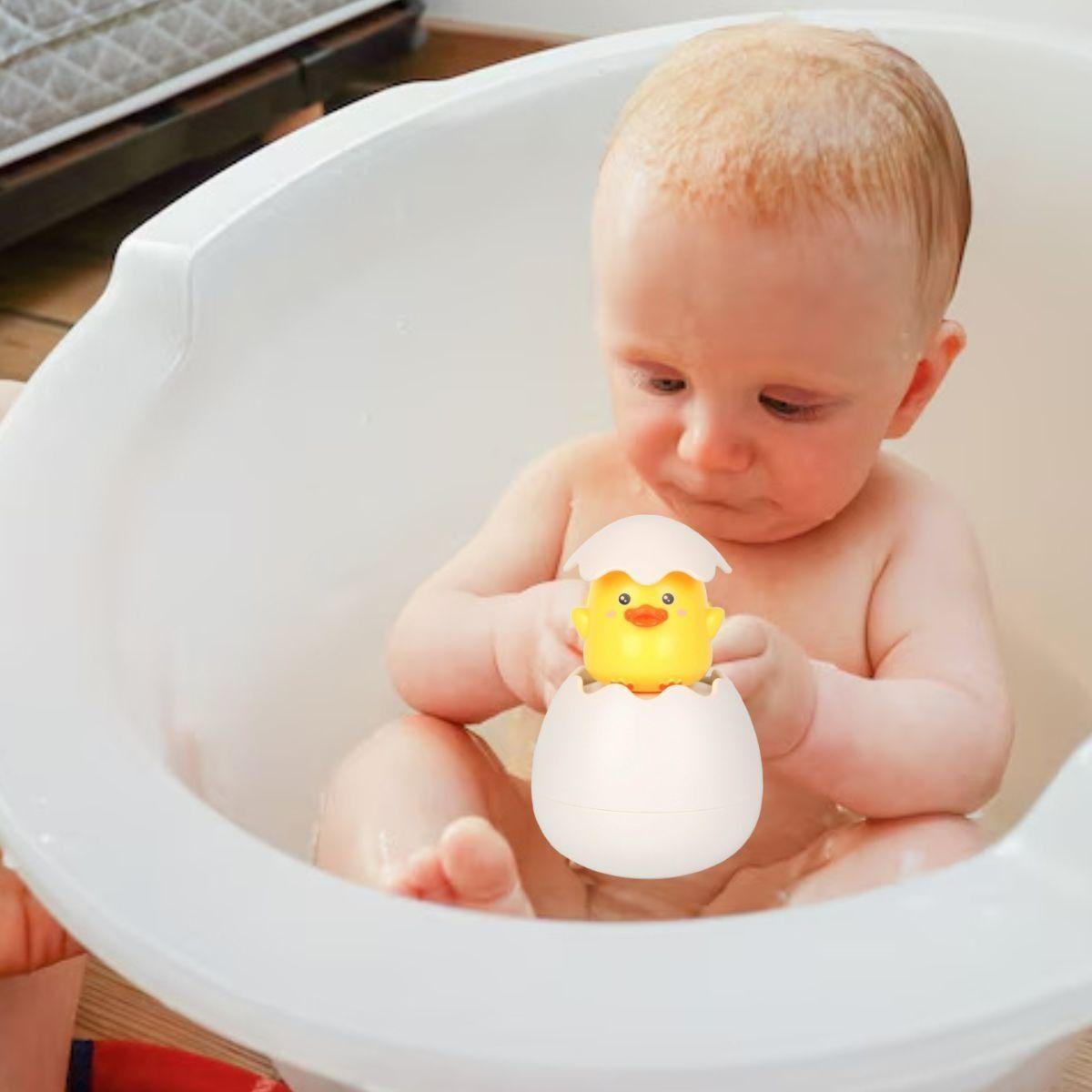 SET 3 JUGUETES DE BAÑO PATITOS ROCEADOR AGUA 2 EN 1 LAU-7