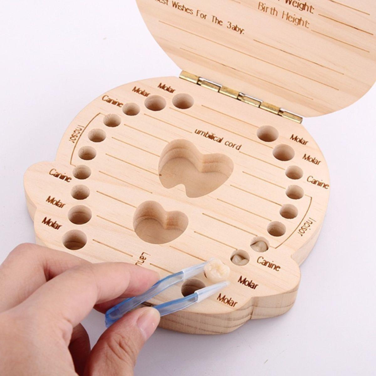 SET 3 CAJAS DE RECUERDO PARA DIENTES DE LECHE INFANTIL LAU-4