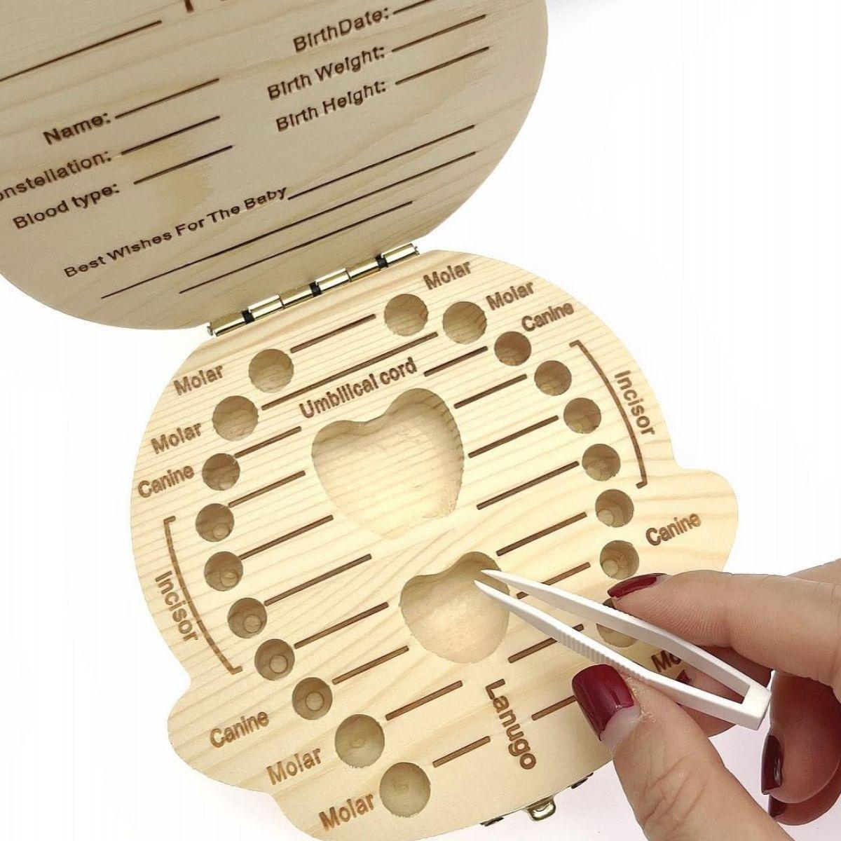 SET 3 CAJAS DE RECUERDO PARA DIENTES DE LECHE INFANTIL LAU-5