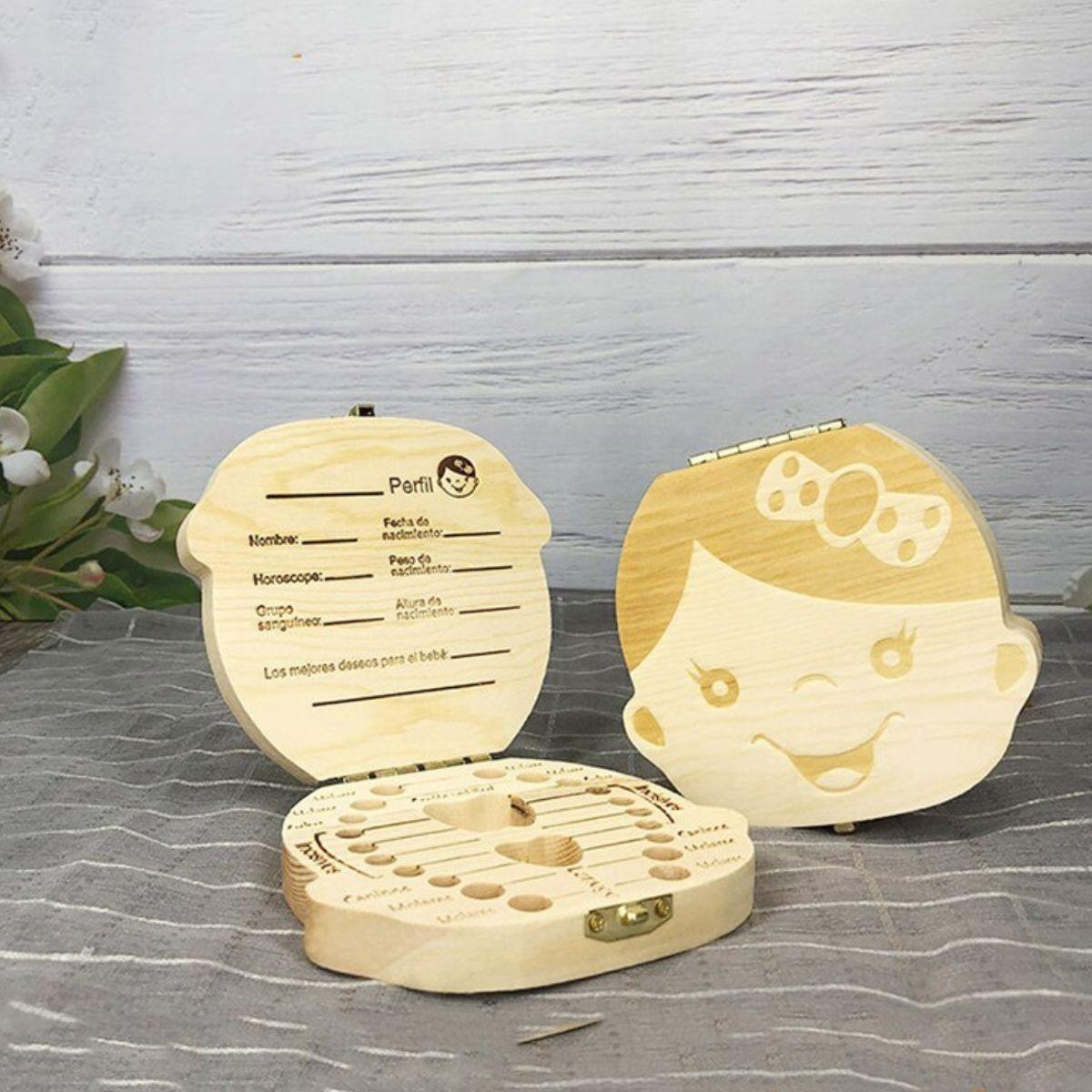 SET 3 CAJAS DE RECUERDO PARA DIENTES DE LECHE INFANTIL LAU-6