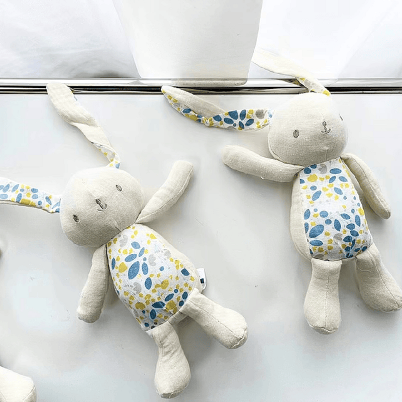 Set 4 Muñeco Juguete Diseño Conejo Bebe Suave Lau-4