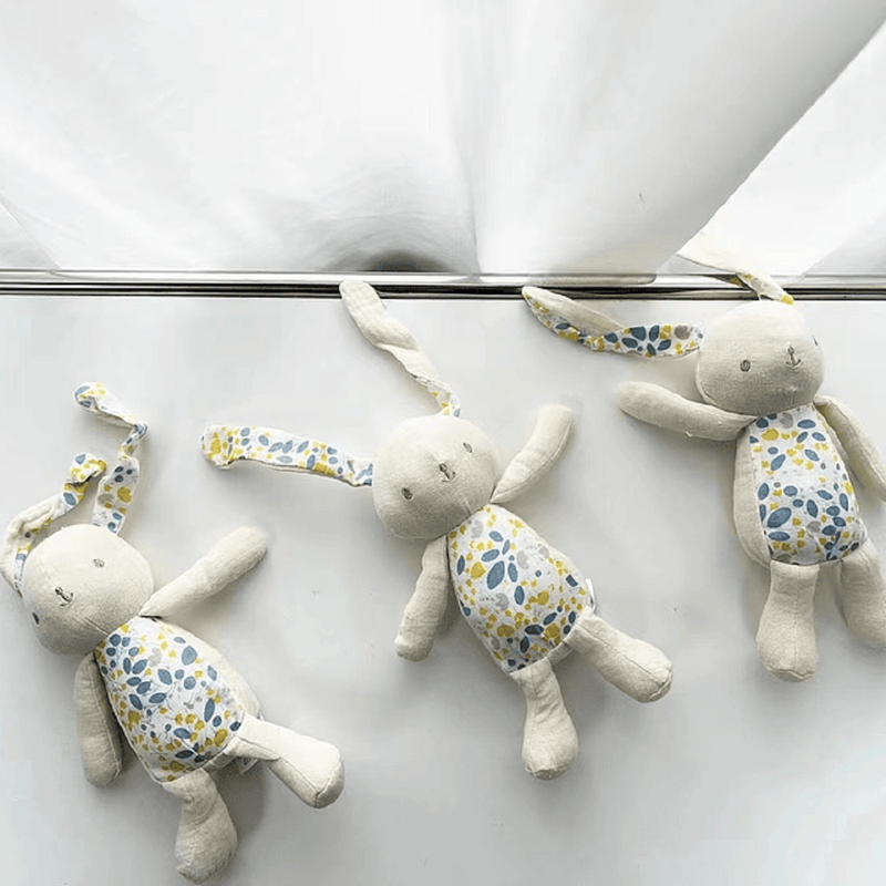 Set 4 Muñeco Juguete Diseño Conejo Bebe Suave Lau-7