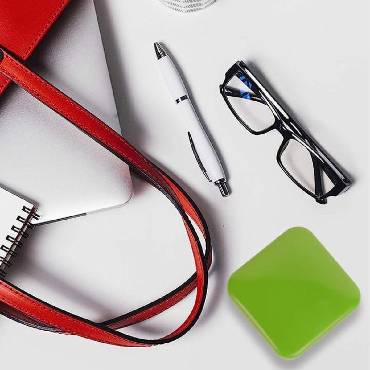 SET 6 PASTILLEROS MINI 2 COMPARTIMIENTO VERDE PORTATIL LAU-9