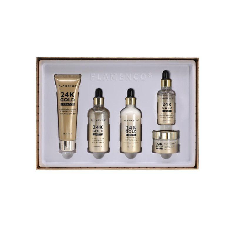 Kit SkinCare Línea 24K Facial Reafirmante Antienvejecimiento-5