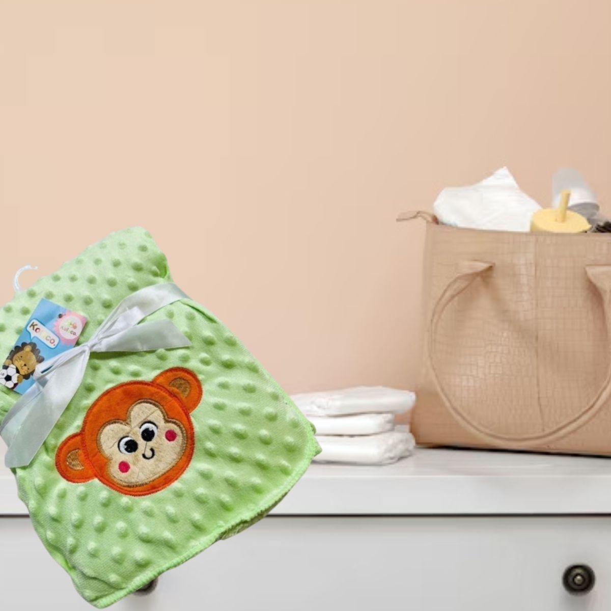 MANTA DE POLAR INFANTIL SUAVE ABRIGO PARA BEBE LAU-8