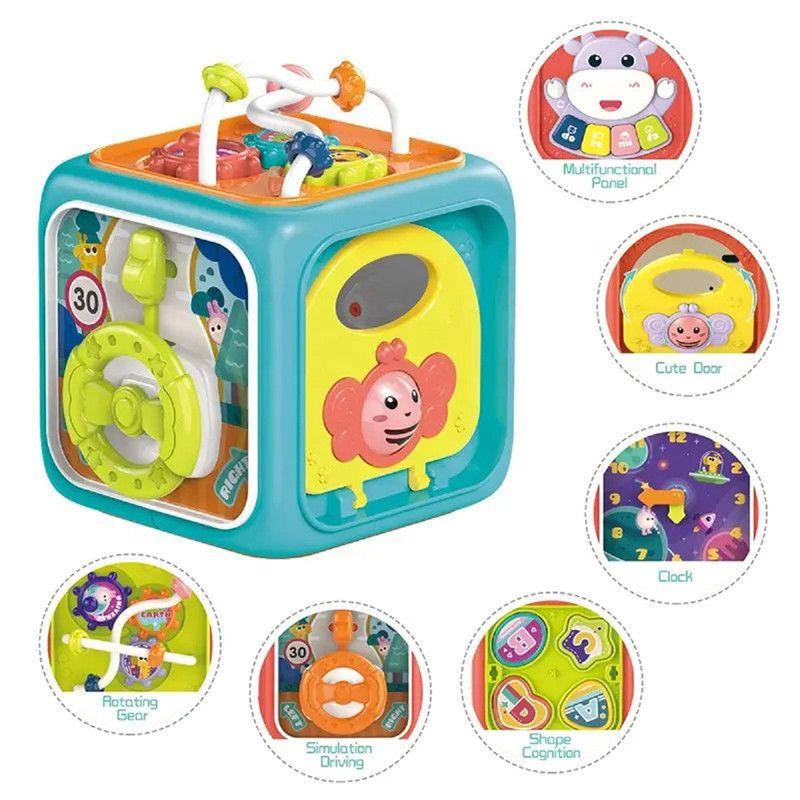 Juguete Cubo Estimulacion Musical Educativo Niños Bebes Lau-3
